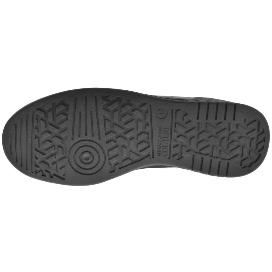 Versace jeans embossed sole trainer cheap